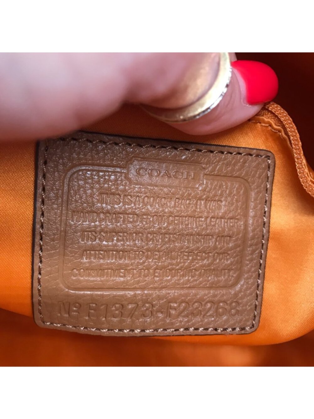 Coach Brown Leather Convertible Shoulder Bag F23268 - Picture 11 of 12